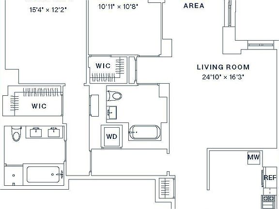 2nd image of 222 W 80th St APT 9B