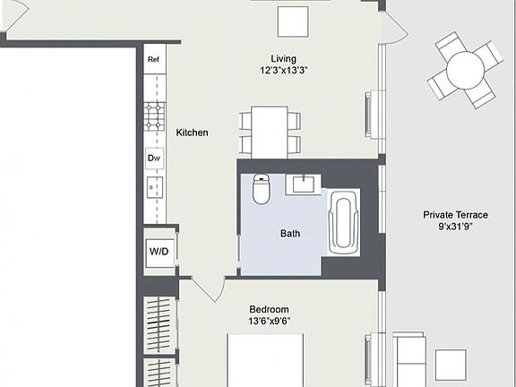 2nd image of 1790 3rd Ave #1003