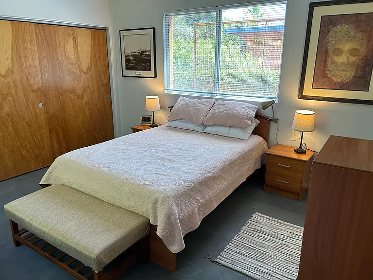 Master bedroom view.
