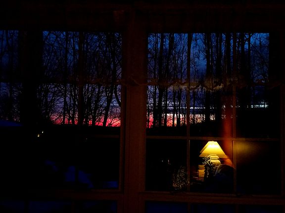 View of mtns. from inside