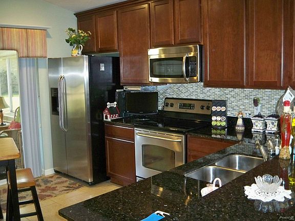 Kitchen with Wood Cabinets