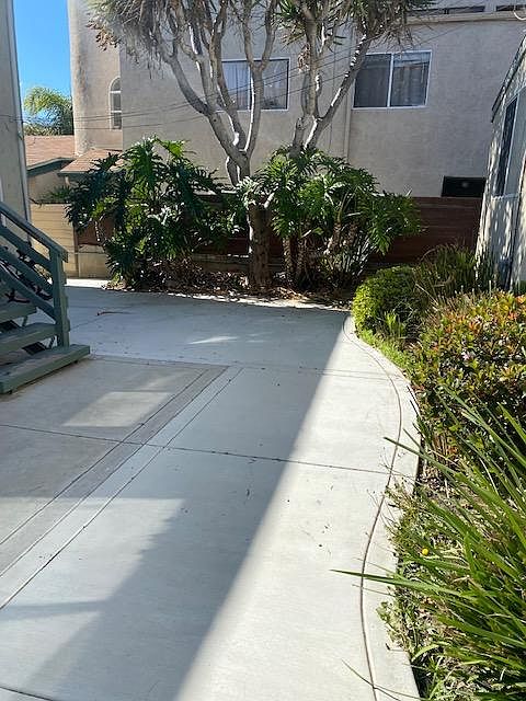 front door court yard area
