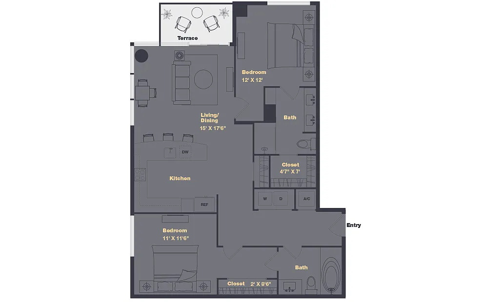 Floor plan B3