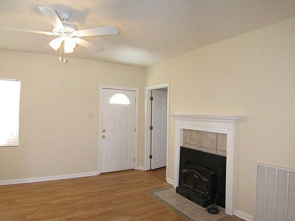 LR with woodburning fireplace