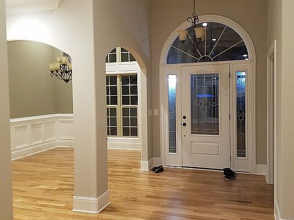 Front door formal dining roo