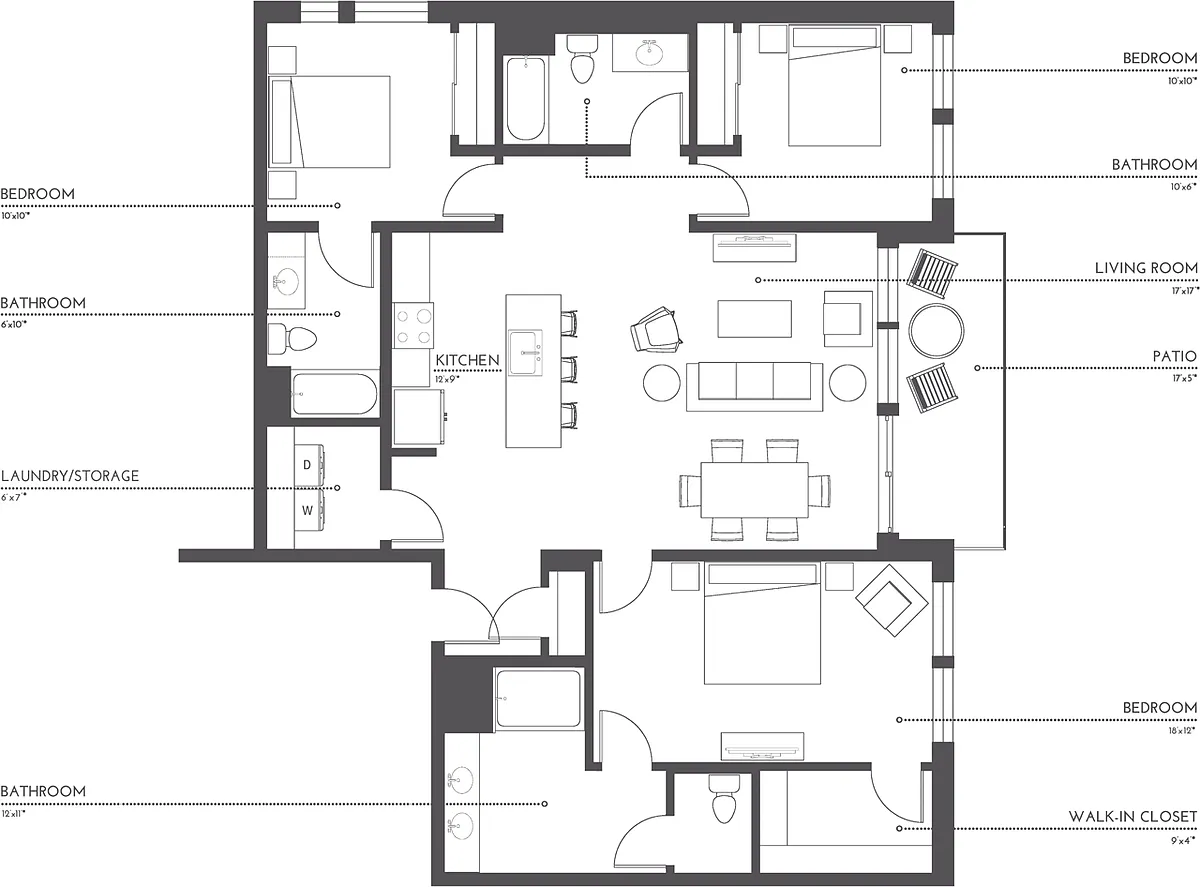 Floor plan C4