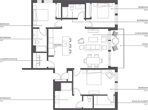 Floor plan C4