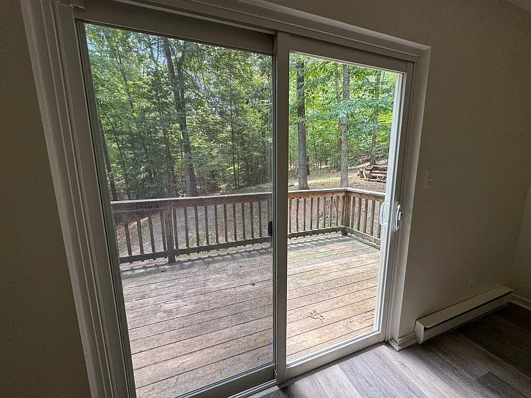 Primary bedroom deck