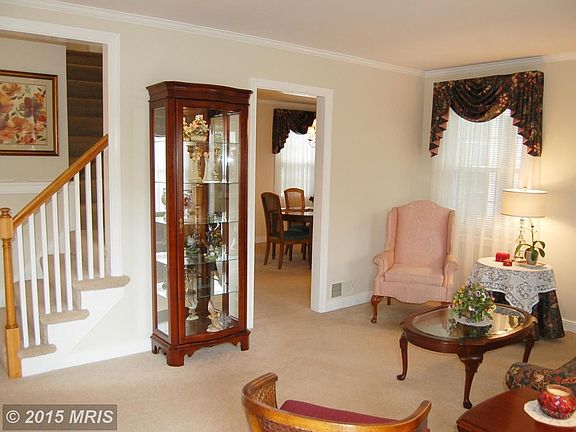 Spacious sun filled living room