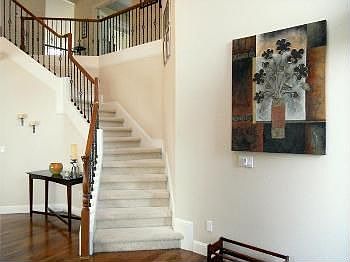 Foyer has Slate Insert