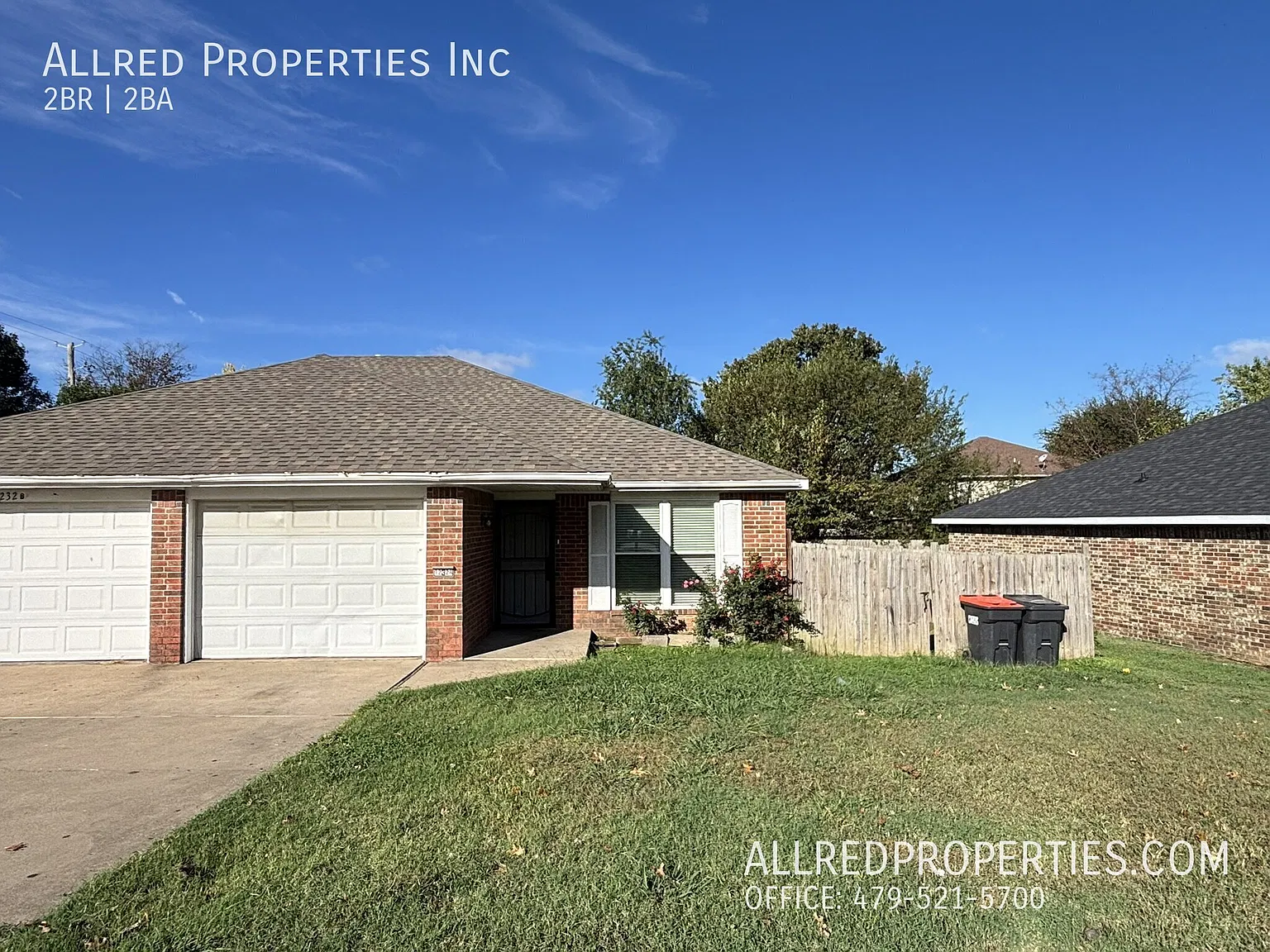 Comfortable 2 Bedroom, 1.5 Bathroom Duplex in Springdale! — Photo 2