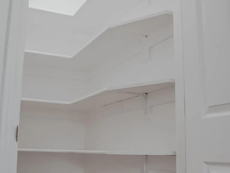 Master bedroom walk in closet