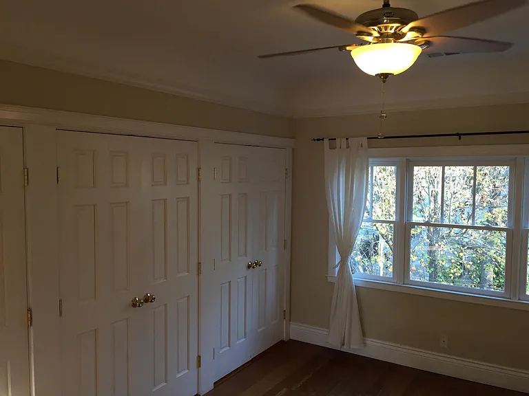 Master bedroom closets
