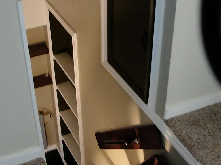 unconventional ladder to upstairs
