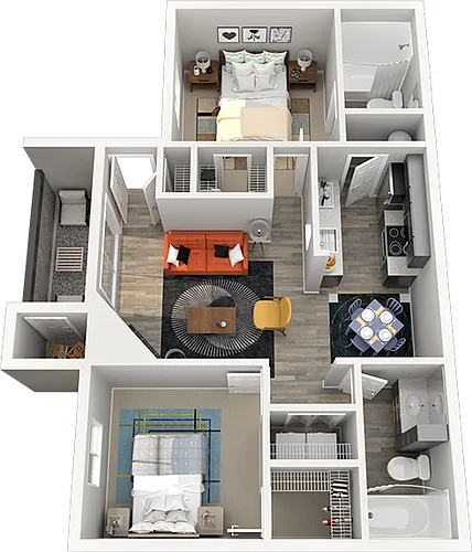 Floor plan B2