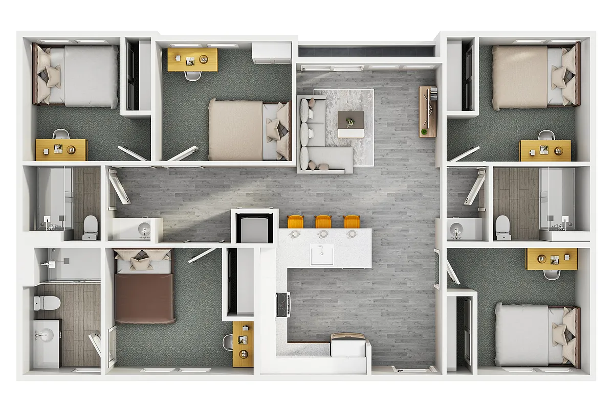 Floor plan 5X3