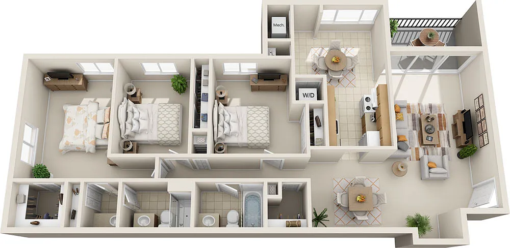 Floor plan Carlisle - Peppertree Farm