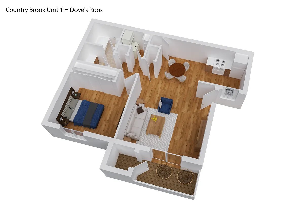 Floor plan Dove`s Roost