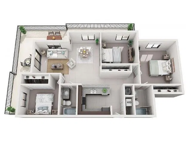 Floor plan Castile