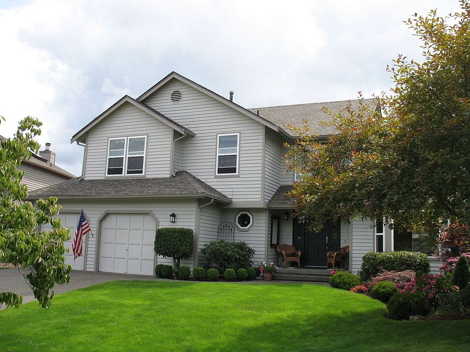 The front of your new home, including easy to maintain yard.