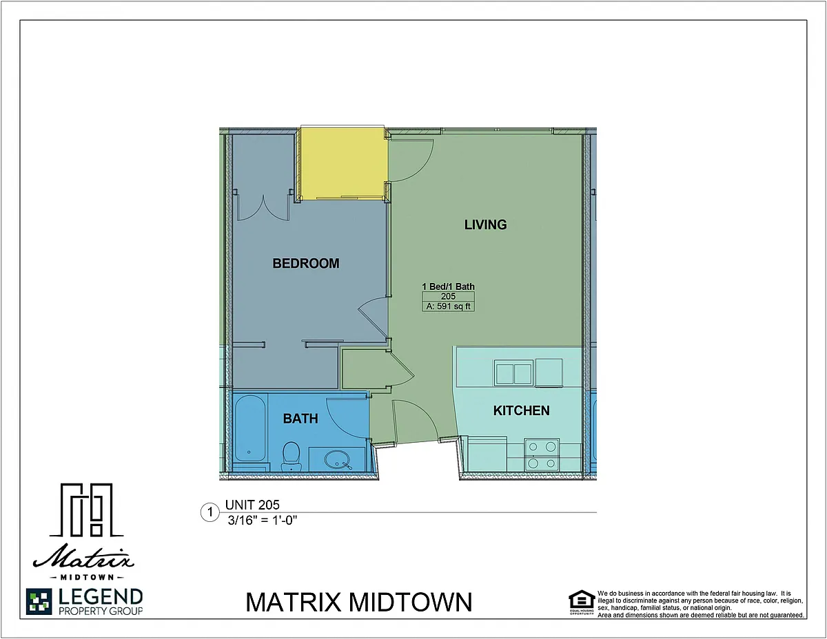 Floor plan 205