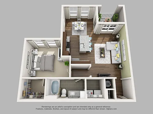 Floor plan A2-M3