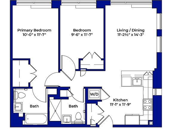 2nd image of 188-11 Hillside Ave #710