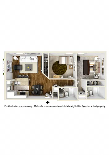 Floor plan 2B