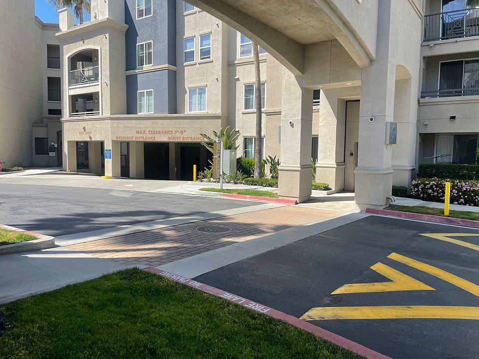 Entrance to parking structure