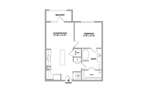 Floor plan A2e