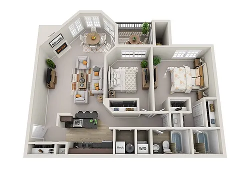 Floor plan The Bradford (B2)