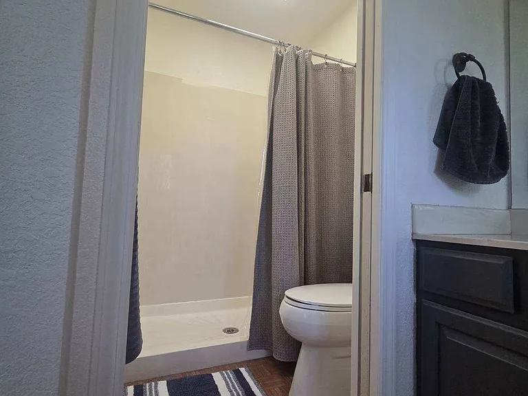 Master bathroom.