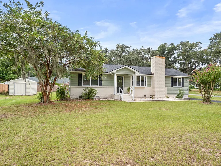 Exterior Front - corner lot