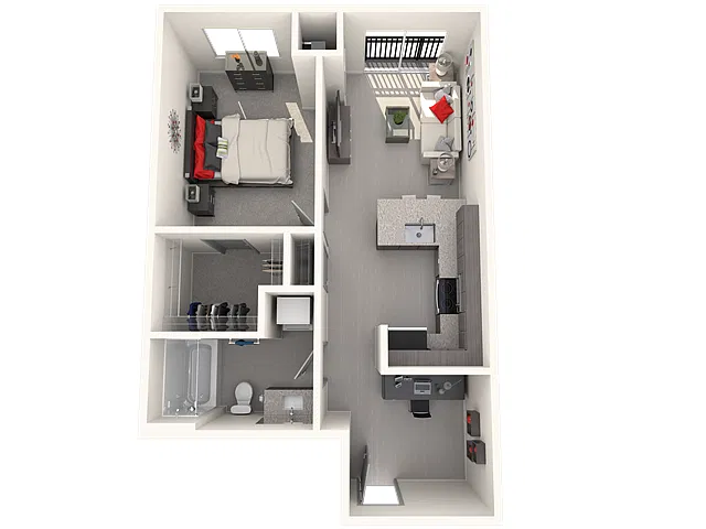 Floor plan The Santa Fe