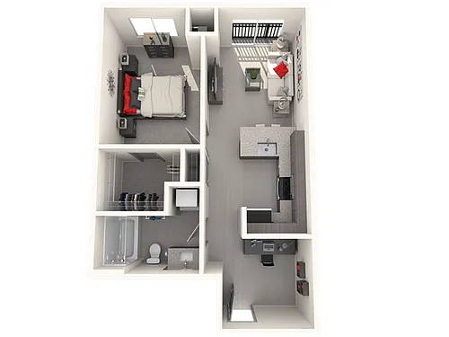 Floor plan The Santa Fe