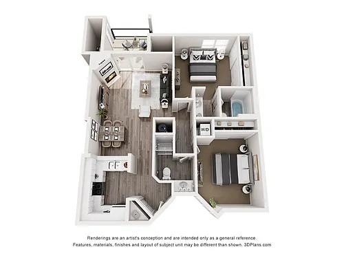 Floor plan Bamboo Renovated