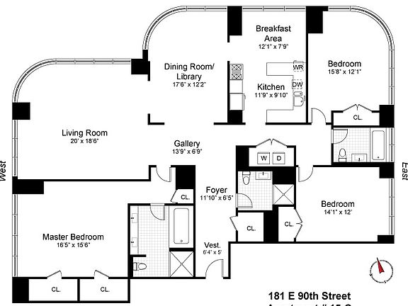 2nd image of 181 E 90th St APT 15C