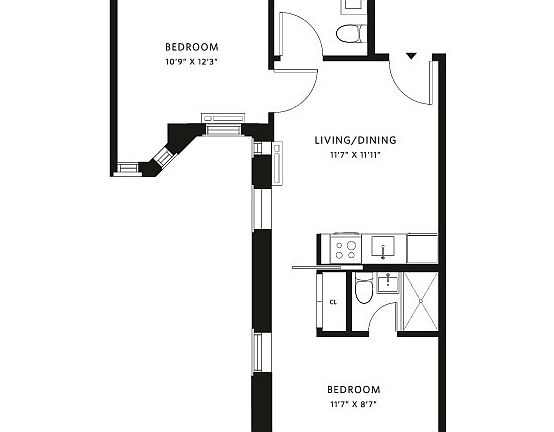 2nd image of 125 W 16th St #3B