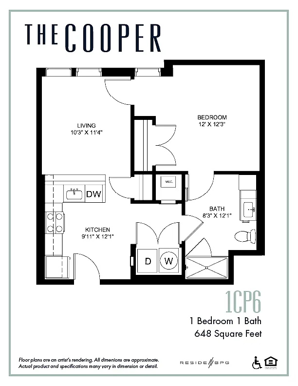Floor plan 1CP6