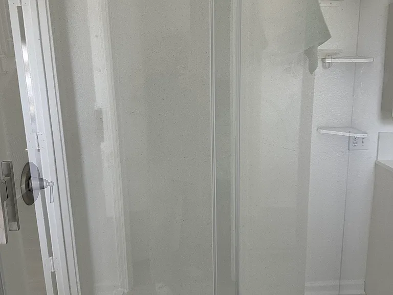 downstairs walkin shower