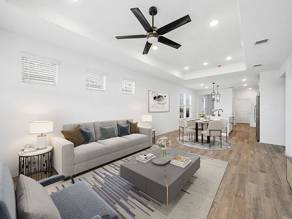 Virtually Staged Living Room