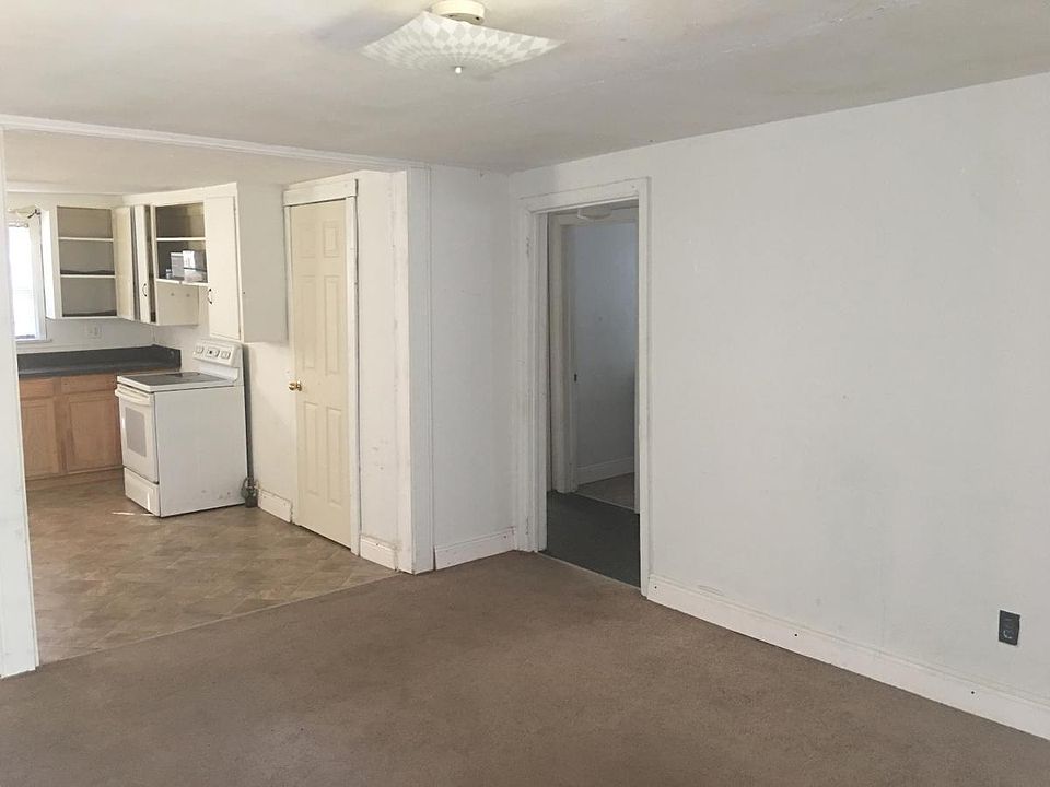 Living room into kitchen