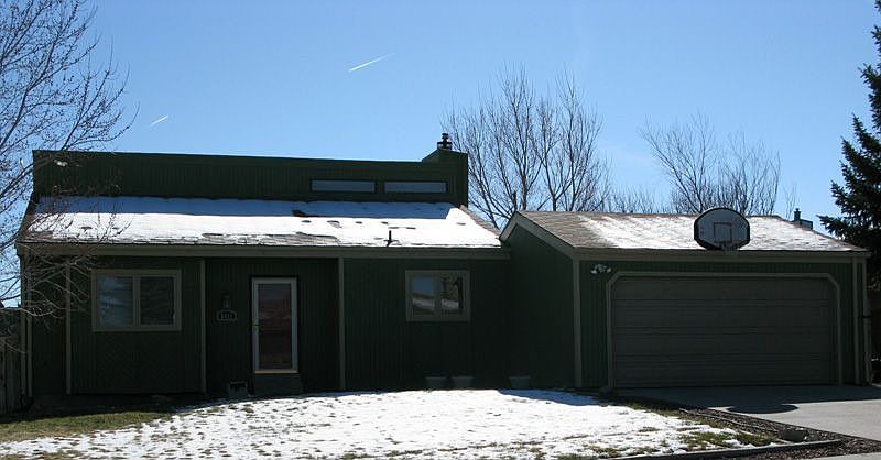 Front View of Home with new paint.