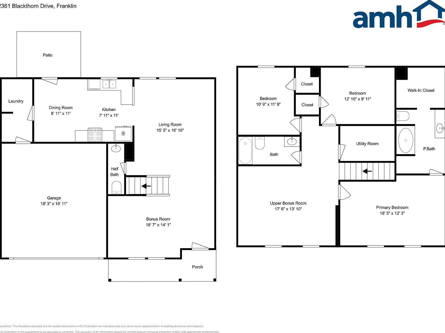 3 bed, 2.5 bath, 2040 sqft, $1,825 — Photo 2