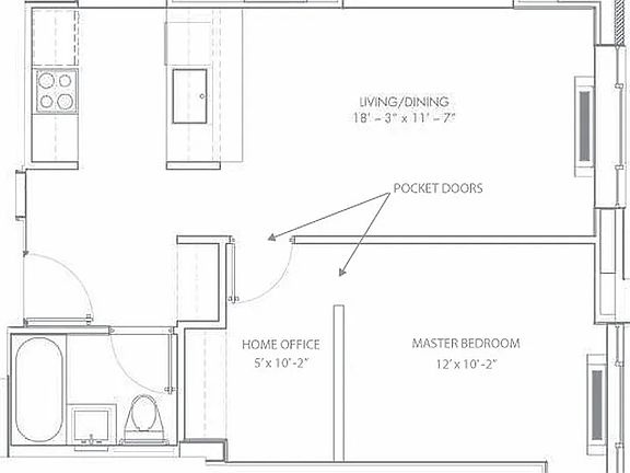 2nd image of 358 Grove St Suite 2C