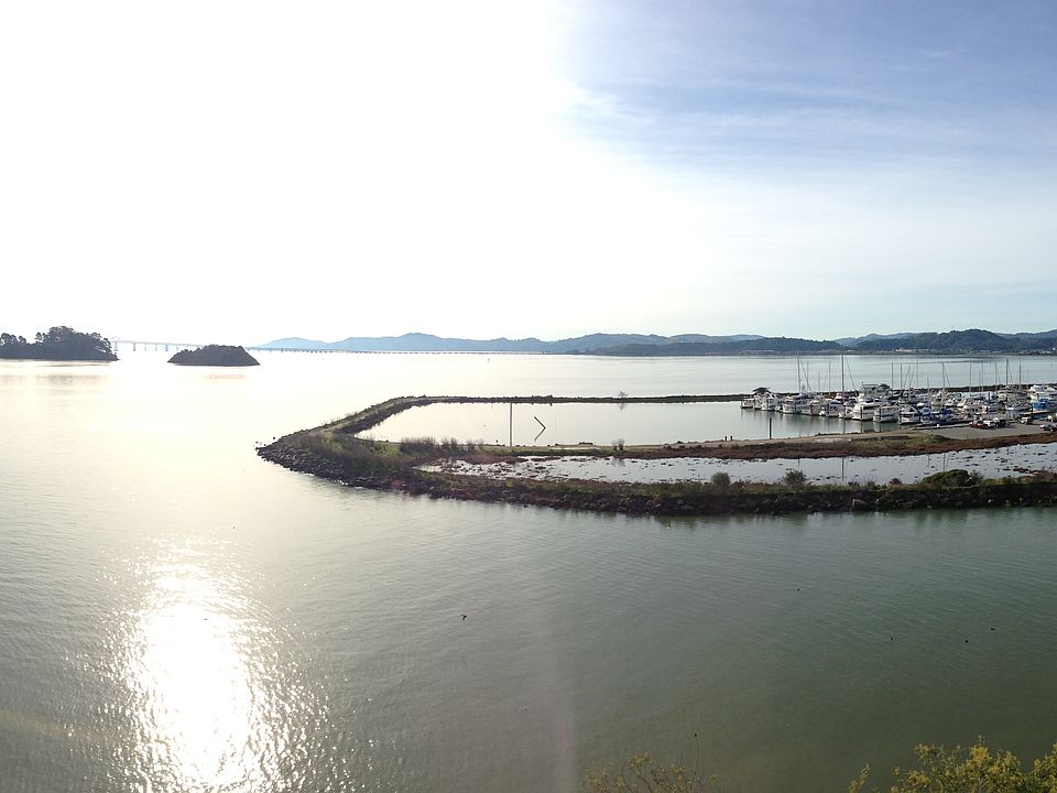 Panoramic photo of the view