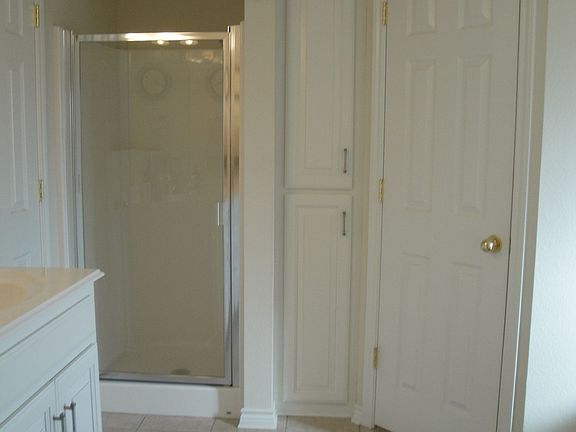 Walk-in shower in Master Bath