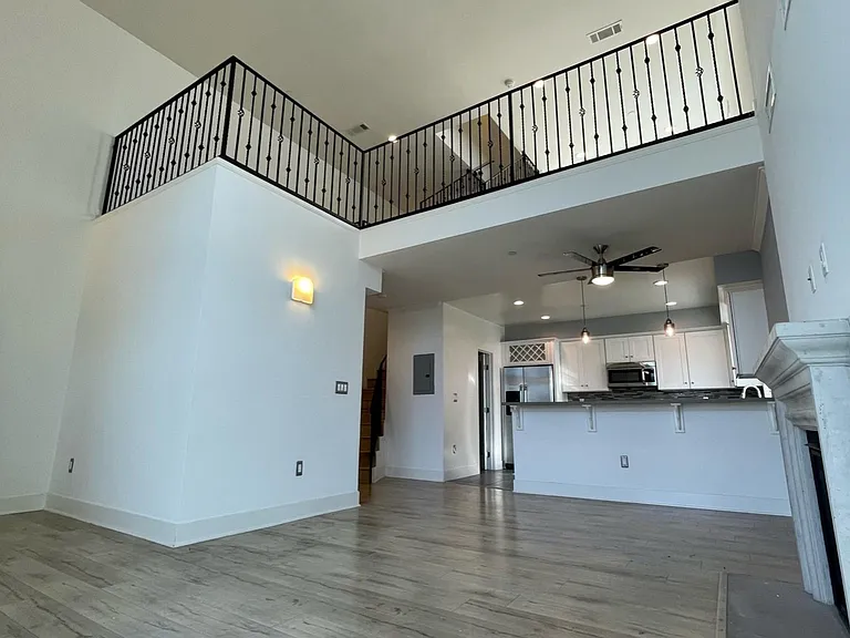Living room look to Mezzenine