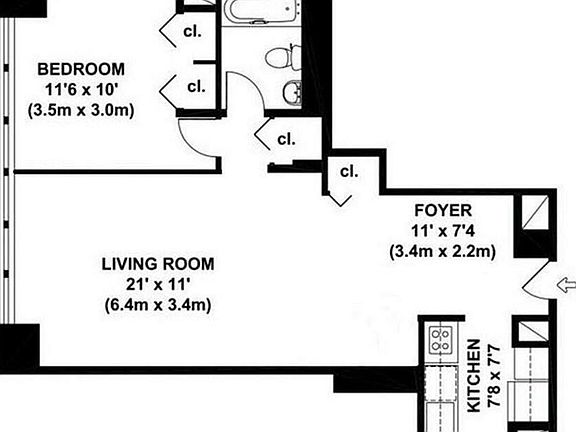 2nd image of 301 E 45th St APT 15F