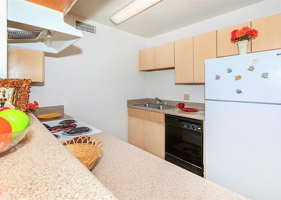 Open kitchen with plenty of counter space